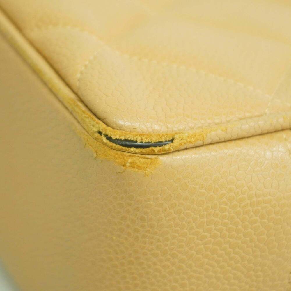 CHANEL Brown Caviar Leather Tote Bag - Picture 6 of 10
